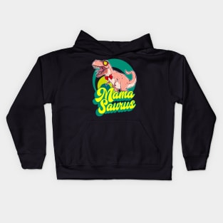 Mamasaurus Rex Mama Saurus Mommy Dinosaur Kids Hoodie